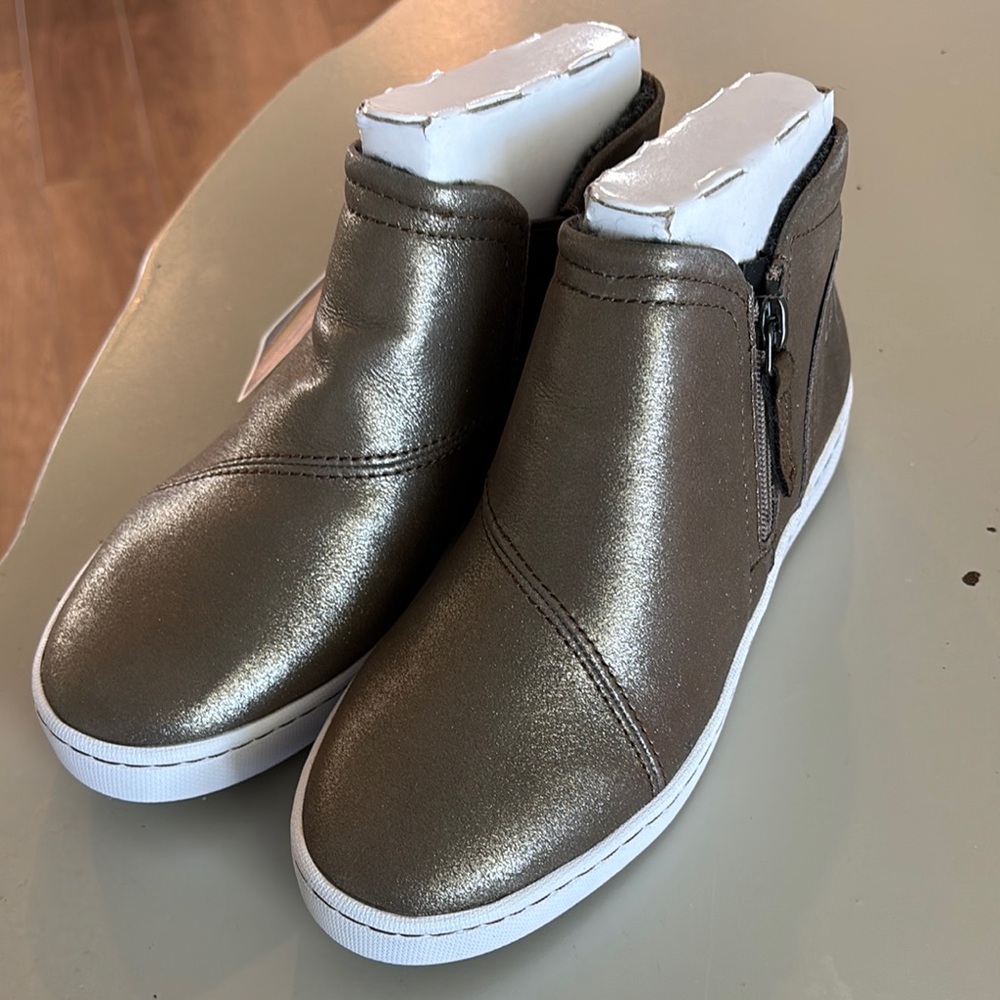 Clarks Metallic Ankle Boots